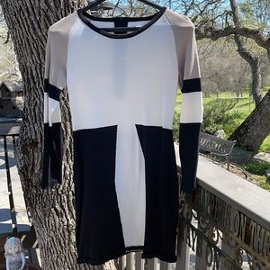Calvin Klein color block dress